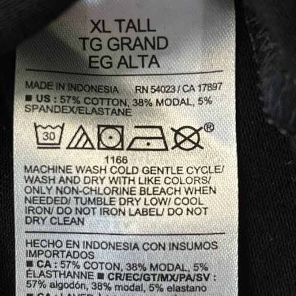 Old Navy Bestee Shell Top XL Tall Black NWT Lagom Clean Girl Capsule Office - Picture 5 of 7